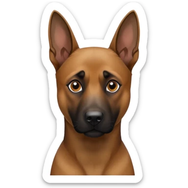 dog Malinois  sticker