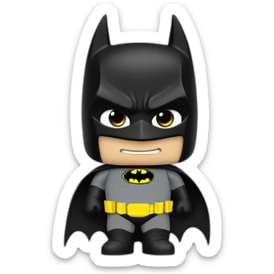 Batman-chauves souris chevalier noir sticker
