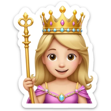 Princess potato  sticker
