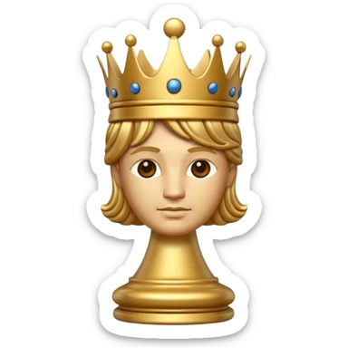 chess king sticker