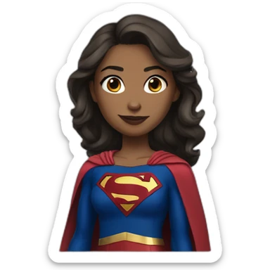 Supergirl sasha sticker