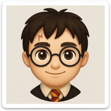 Create Harry Potter emoji sticker