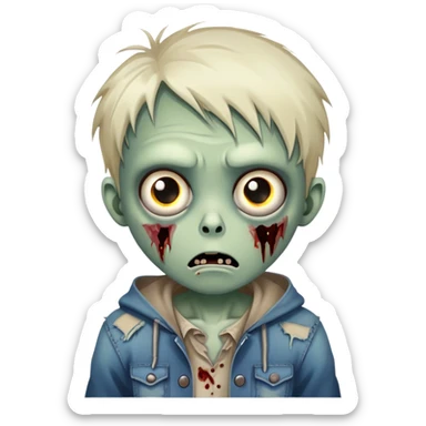 Zumbi fofa  sticker