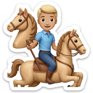 hobby horsing sticker