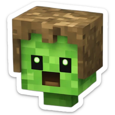 Creeper Minecraft sticker