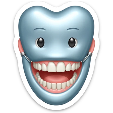 Appareil dentaire sticker