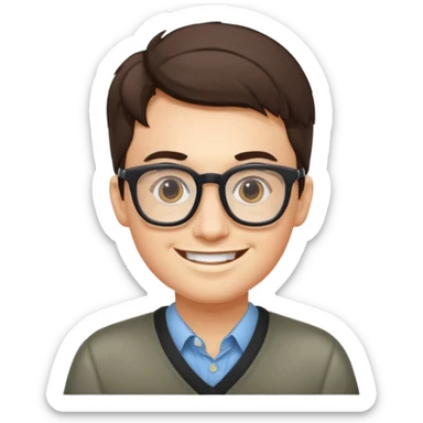 coolest nerd programmer meme sticker