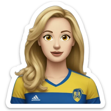 Adele wearing a alnassr fc shirt sticker