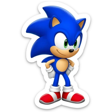 Sonic sticker