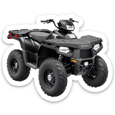 ATV - Polaris Sportsman 570 (Model Year: 2022) (Iconic colour: Black) sticker