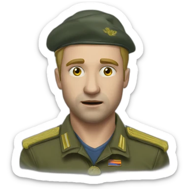 Ukraine's defeat in the war sticker