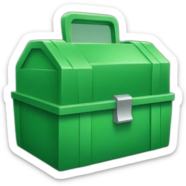 green toolbox sticker