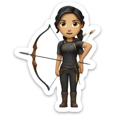Katniss everdeen  sticker