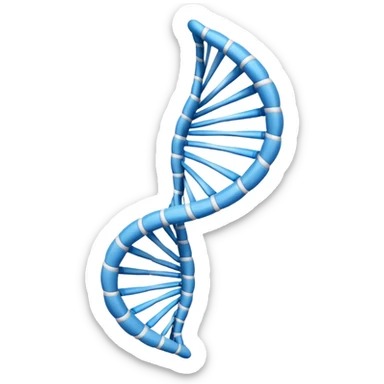 DNA double helix emoji sticker