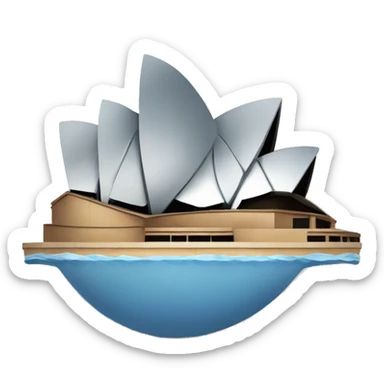 Sydney opera house sticker
