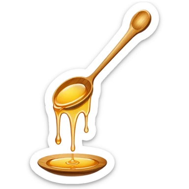 Honney Spoon Stick sticker