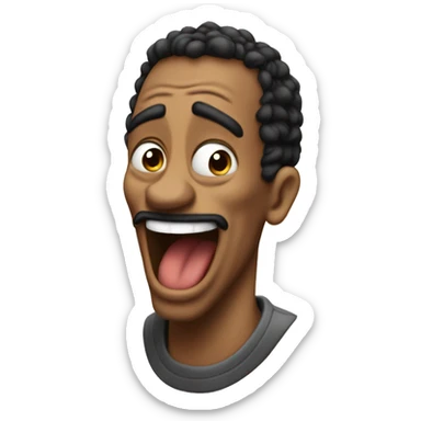 a funny goofy ahh loking dank memer sticker