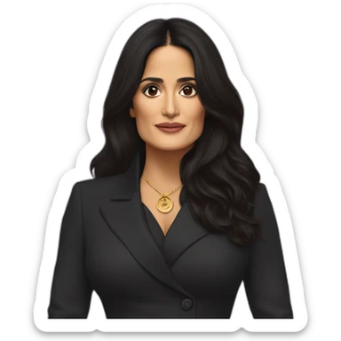 Salma hayek sticker