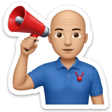 no hair rowing coach sticker