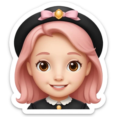 little to peep Nursery Rhyme Character sticker