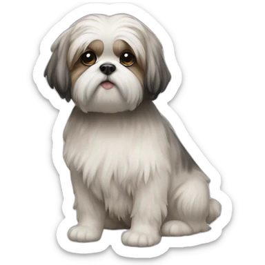 shitzu sticker