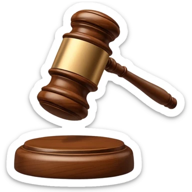 Gavel sticker