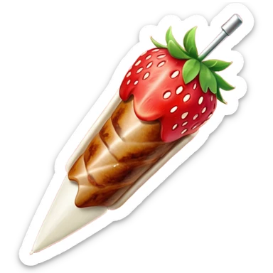 Kebab à la fraise  sticker