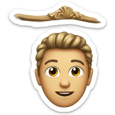 Vanity mirror  sticker