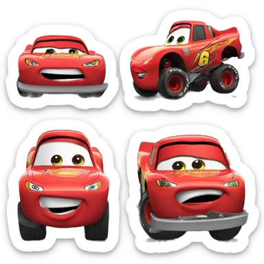 lightning mcqueen sticker