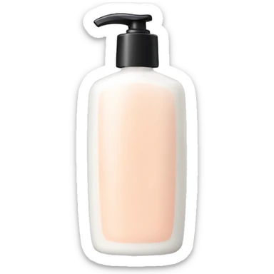 Lotion sticker