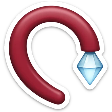  claret point without face on the white sticker