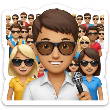 hardcore world tour sticker