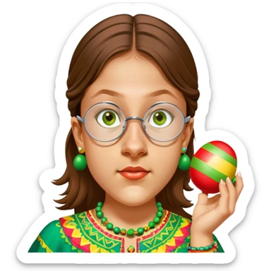 Maraca Player sticker