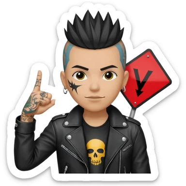 Anarchy Victory sticker