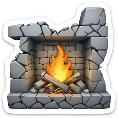 broken hearth sticker