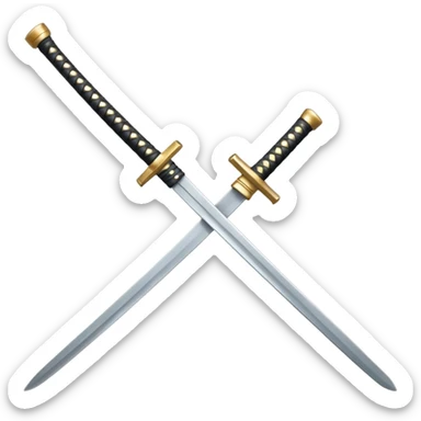 number 2 fading away with a tiny katana sticker