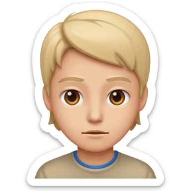 Neutral Face sticker