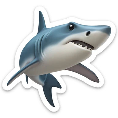 hammerhead shark sticker