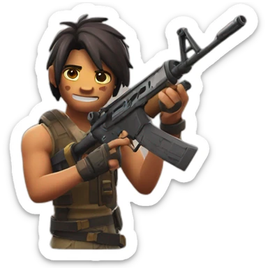 fortnite scar sticker