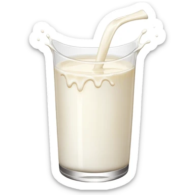 A splash of milk like this emoji💦 sticker