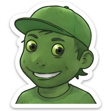 happy boy portrait smiling sticker