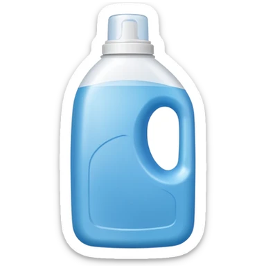 detergent bottle sticker