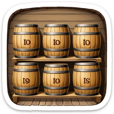 whiskey distillery sticker