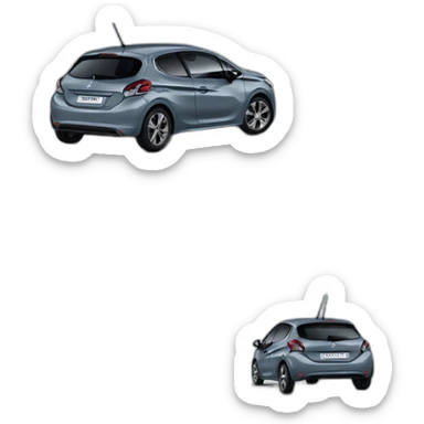 Peugeot 208 sticker