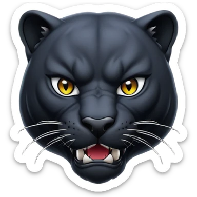MrBeast ka mashhoor panther logobanao sticker