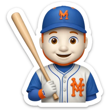 Mr met sticker