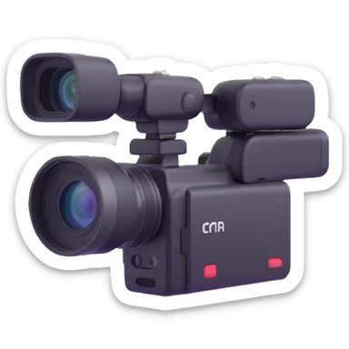 video camera sticker