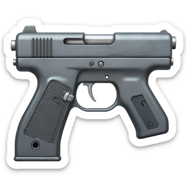 gun magazine sticker