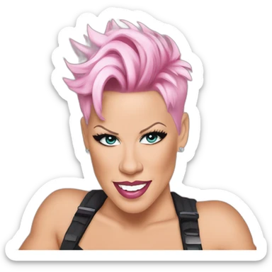 The singer P!nk do 🤘🏼 sticker