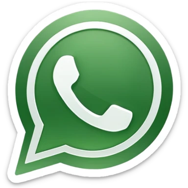 Logo oficial do WhatsApp sticker